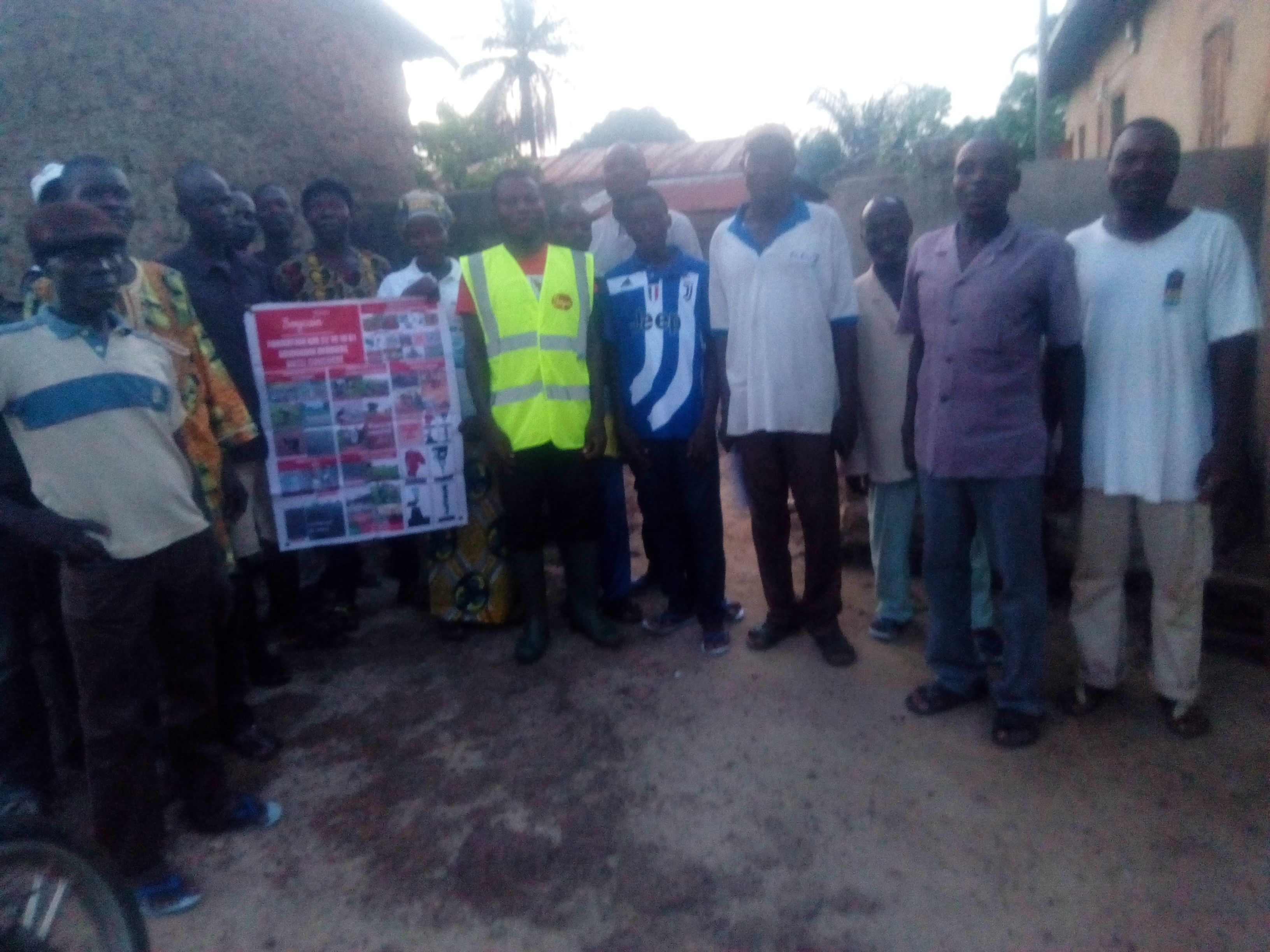 Enregistrement des producteurs à Pouda/Kazaboua