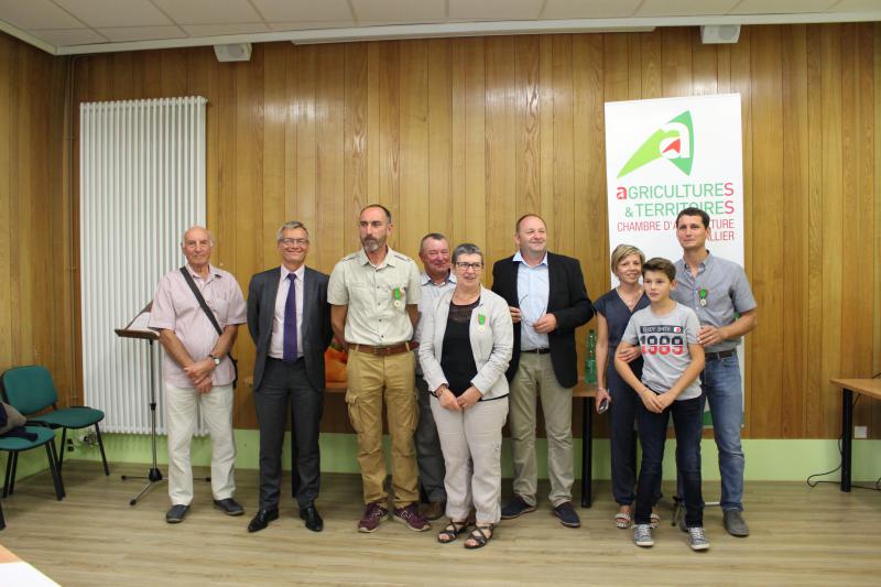 
          Remise de médailles