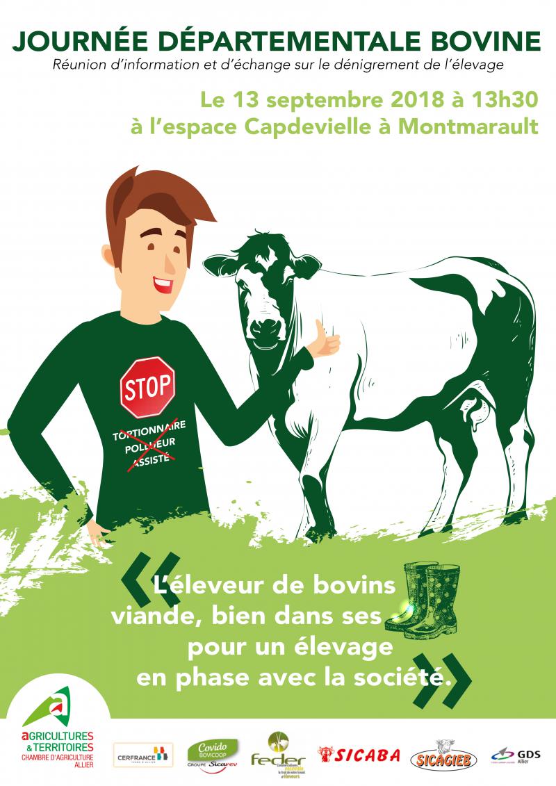 
           Journée départementale bovine à Montmarault