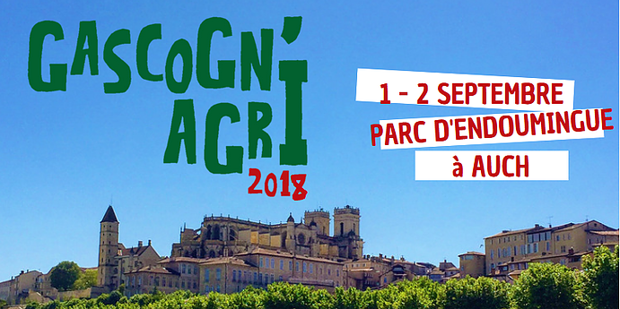 
          Gascogne ‘Agri les 1er et 2 septembre au parc Endoumingue à Auch : Venez nous retrouver sur le stand du Crédit Agricole Pyrénées-Gascogne !!