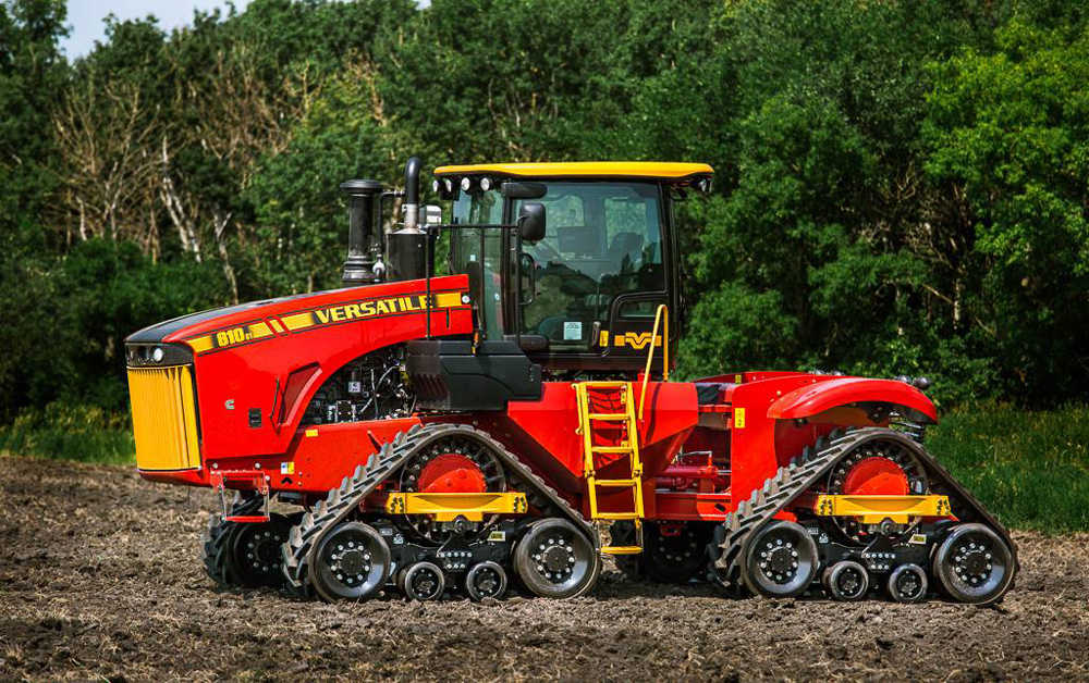 
          Le premier Versatile 610 Delta Track posera ses chenilles à Mécamaïs