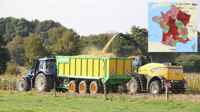 
          Ensilages 2018 Estimations de rendements en maïs fourrage, département par département (MAJ)