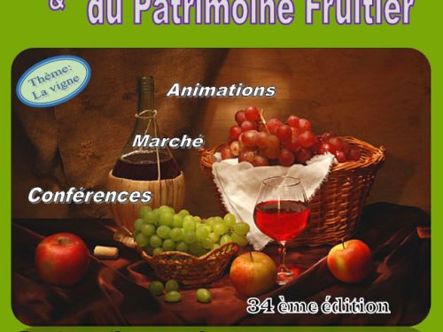 
          34ème « fête de la pomme et du patrimoine fruitier » 3 et 4 novembre 2018
