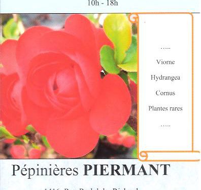 
          Portes ouvertes aux pépinières Piermant 04/11/2018
