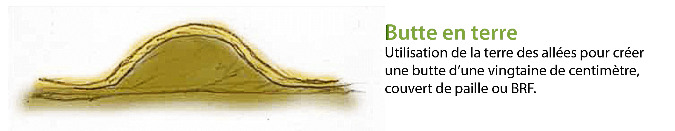 
          Butte en terre