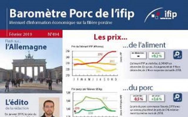 
          A la Une du Baromètre Porc de l'IFIP