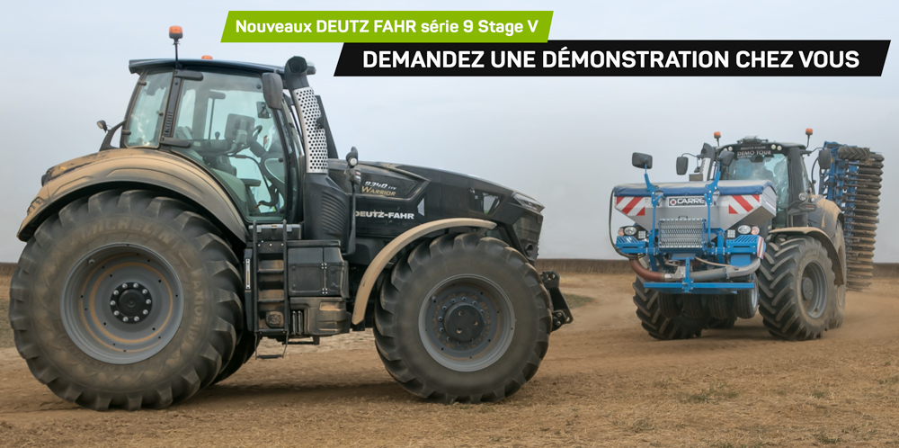 
          Nouveaux Deutz Fahr série 9 Stage V