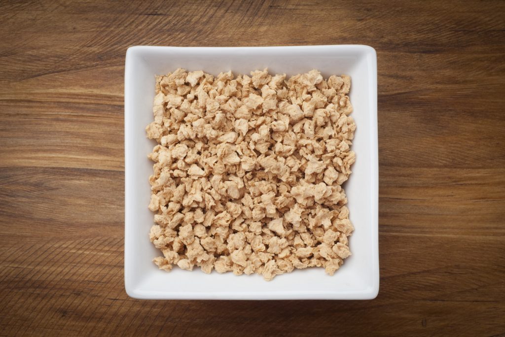 
          Soja texturé pour alimentation humaine