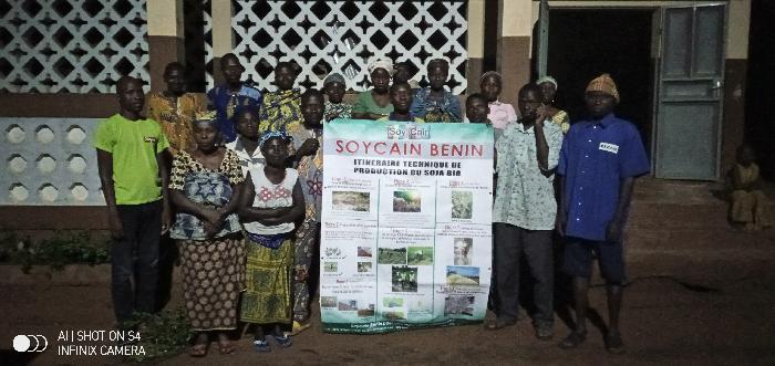 Soycain Benin _ Formation à Hèvi