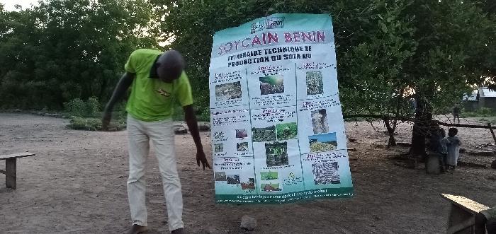Soycain Benin_Formation aux producteurs de kpakpame