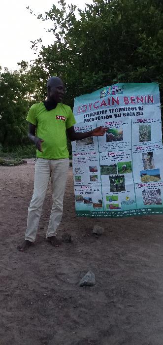 Soycain Benin_Formation aux producteurs de kpakpame