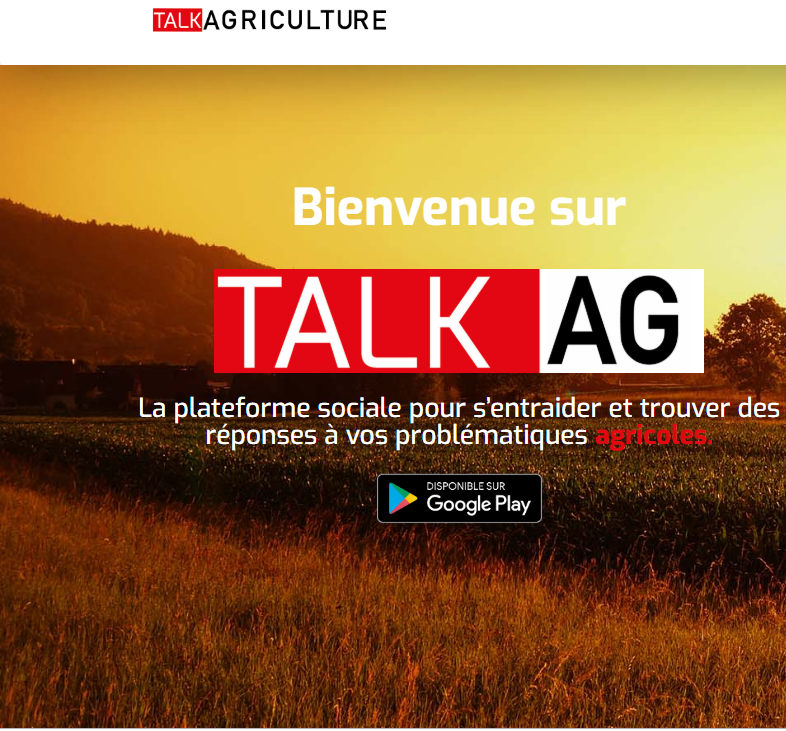 
          Réseau social agricole Talkag: La preuve de l'avancée technologique pour soutenir l’agriculture