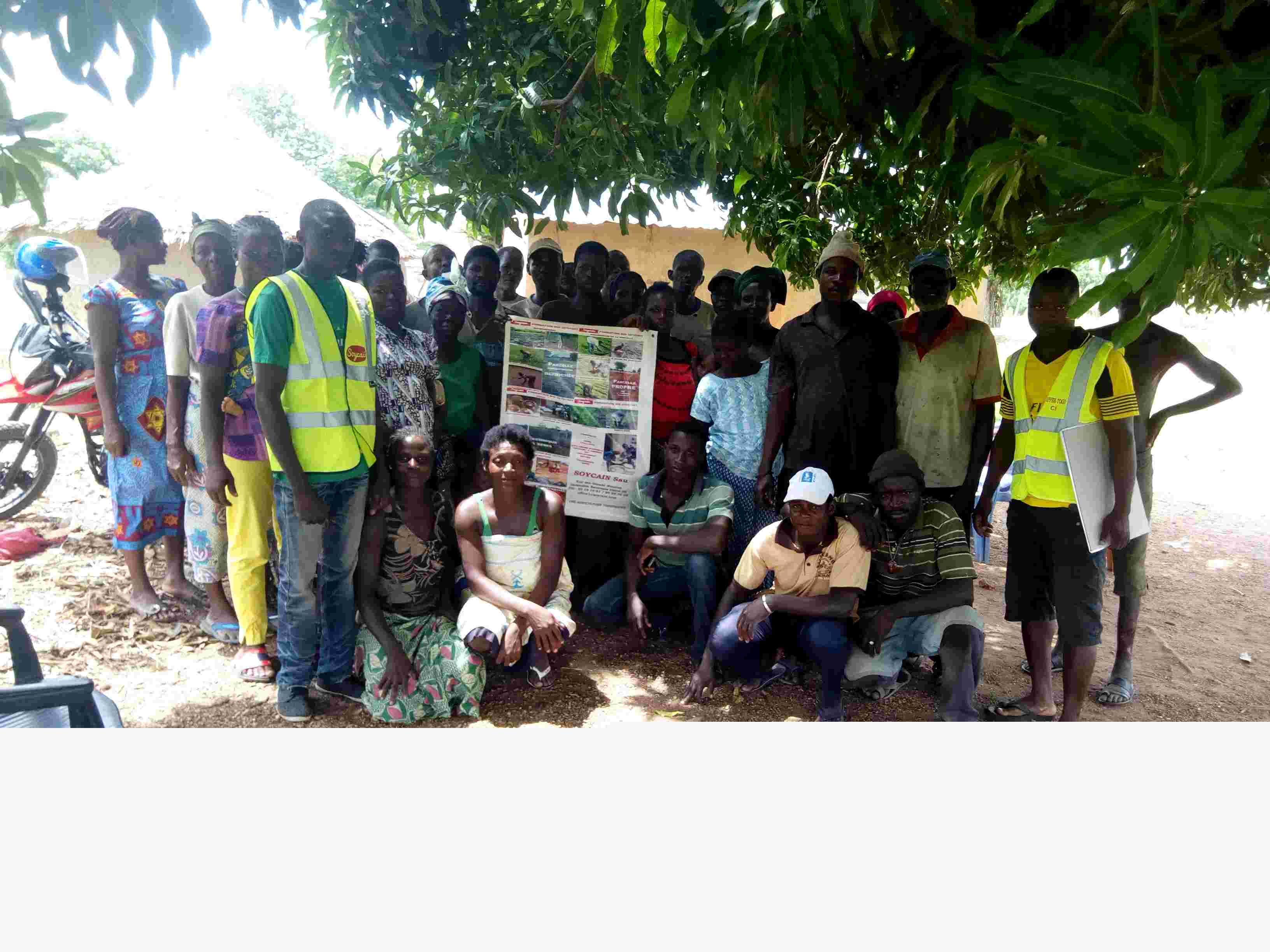 Formation à Agnikata, Kantè donnée par ATCHADE Edoh.