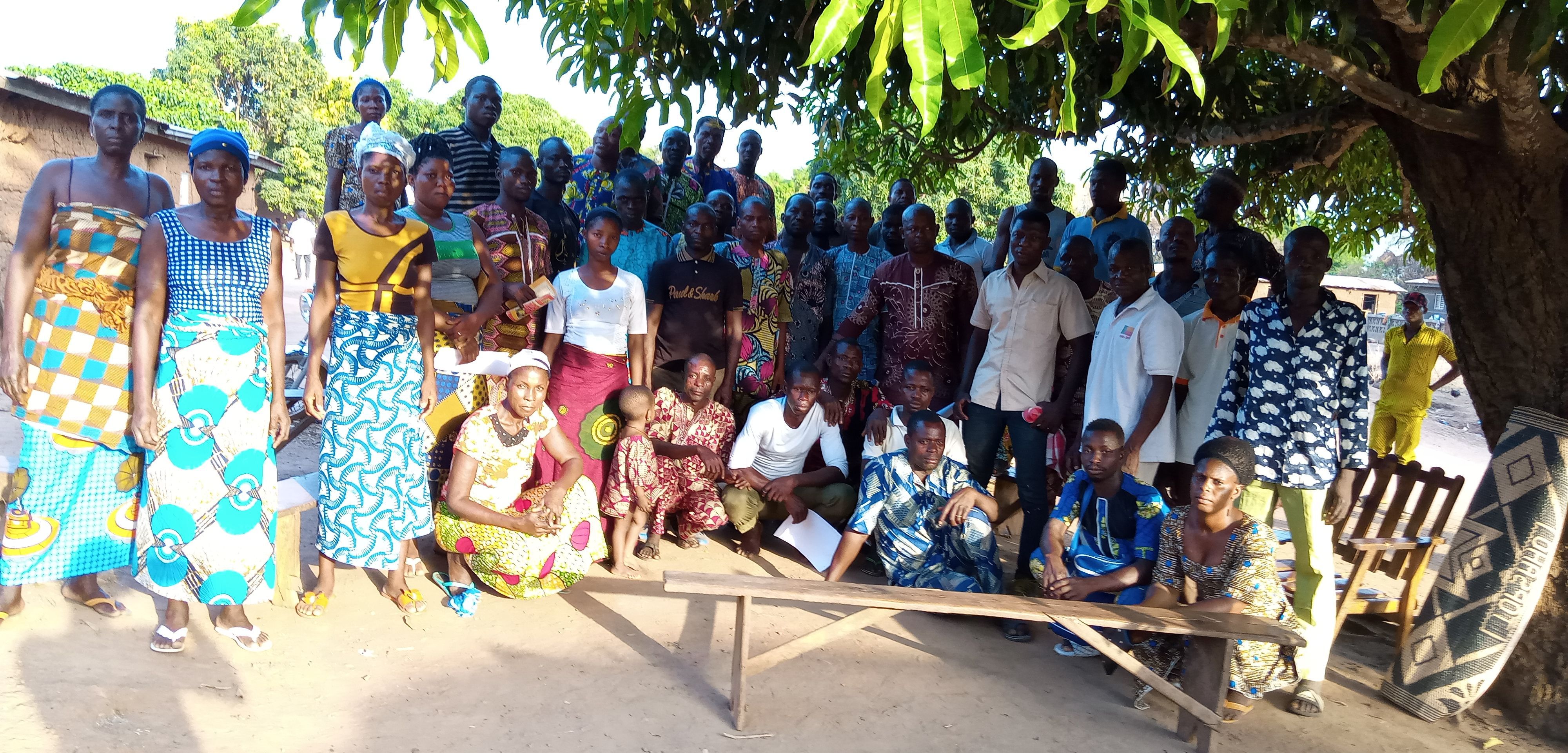 Les préparatifs de la nouvelle campagne avec les producteurs de soja bio chez Soycain Bénin