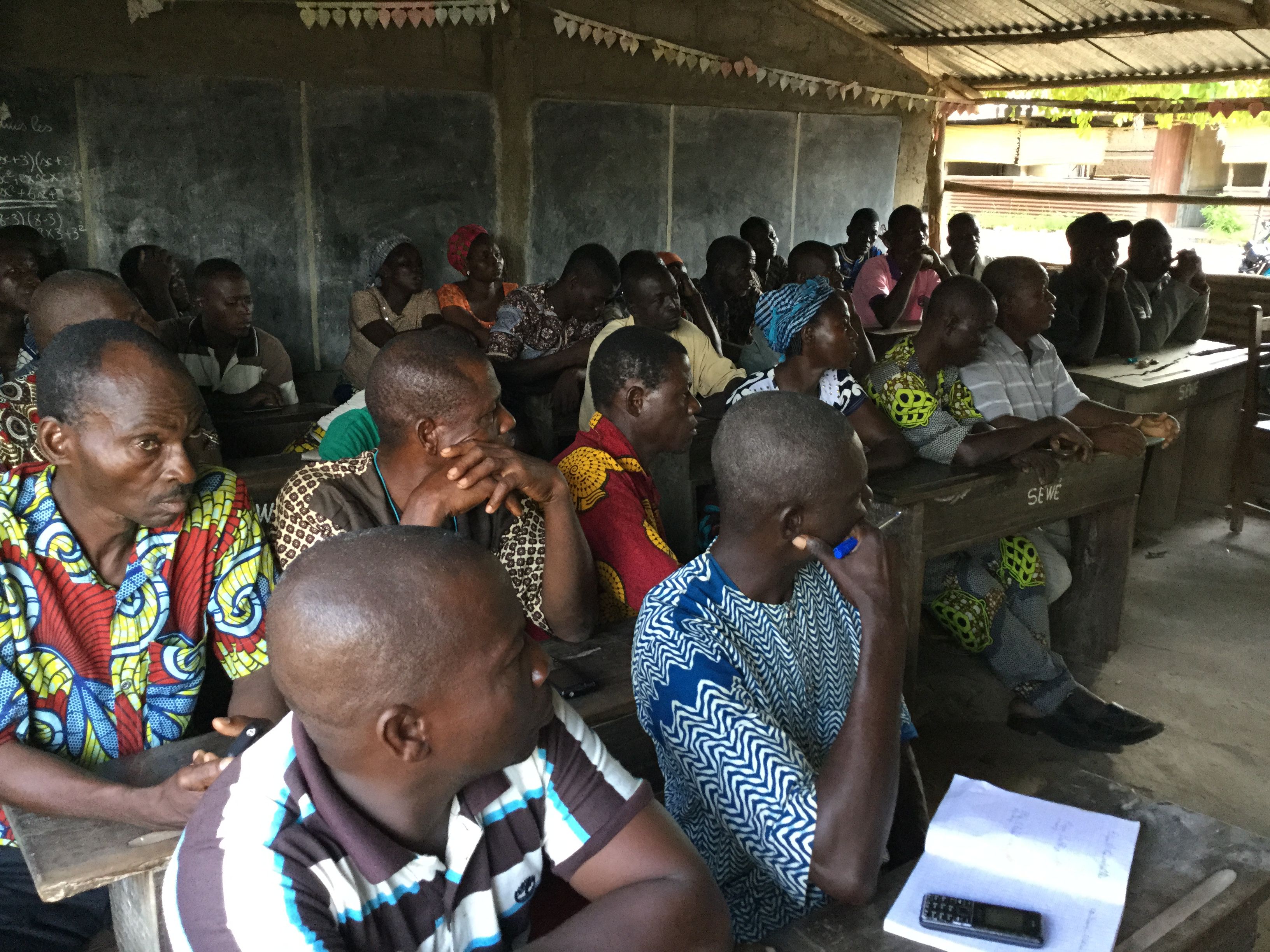 Formation des groupements sur la production du soja biologique