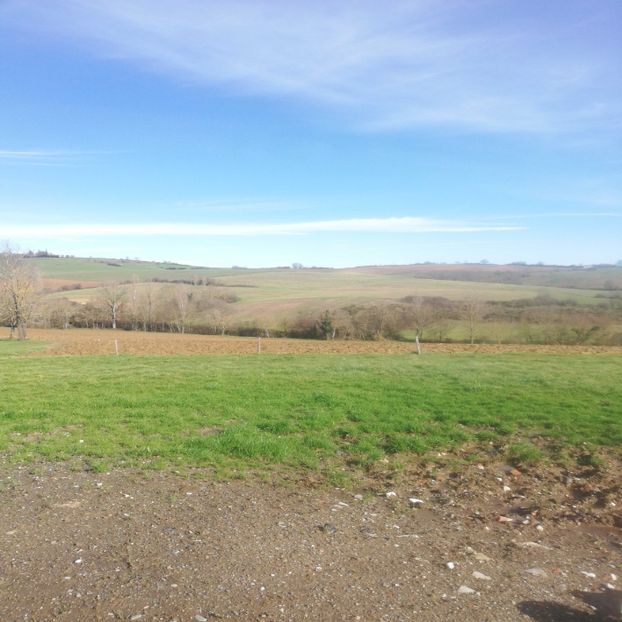 
          Bonjour paysage de campagne dans l'Ariege 