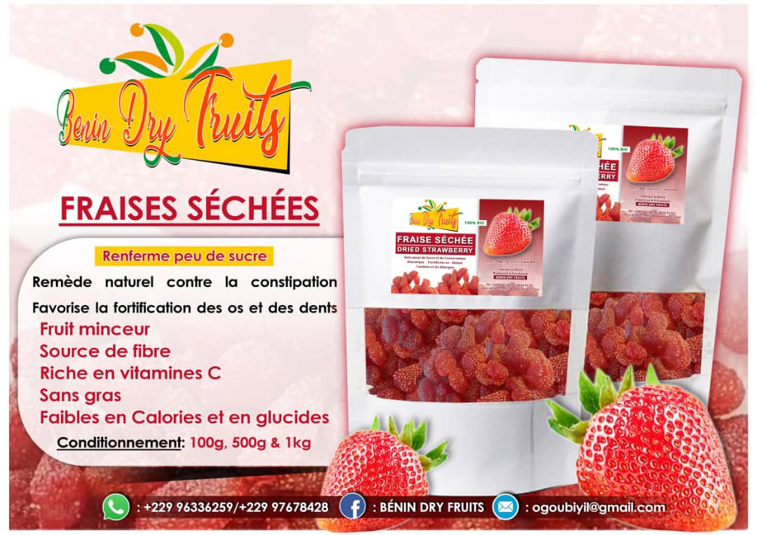 
          FRAISES SÉCHÉES