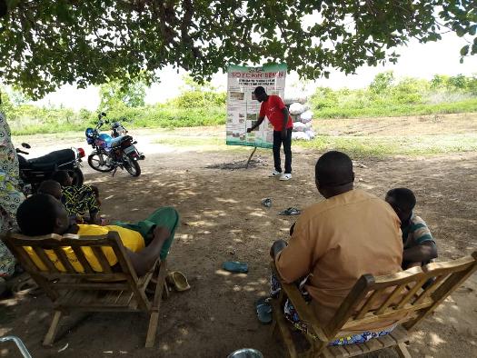Formation des producteurs du soja biologique