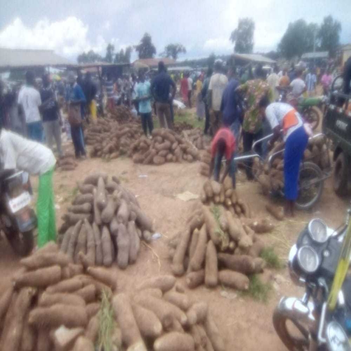 Le marché de Guérin-kouka (Préfecture de Dankpen) dénommé marché de tubercules, une référence pour l'approvisionnement en semenceaux d'igname de toutes variétés. Il s'anime tous les dimanches.