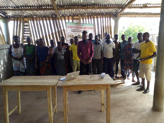 Encore un autre groupement qui s'engage avec Soycain Bénin!