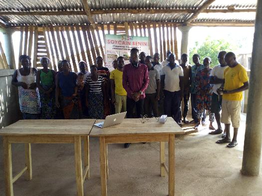Encore un autre groupement qui s'engage avec Soycain Bénin!