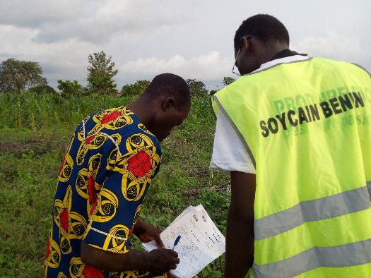 SOYCAIN BÉNIN CI-DASSA : Identification parcellaire.