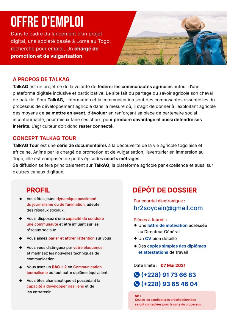
          🚨🚨🚨🚨OFFRE D'EMPLOI🚨🚨🚨🚨