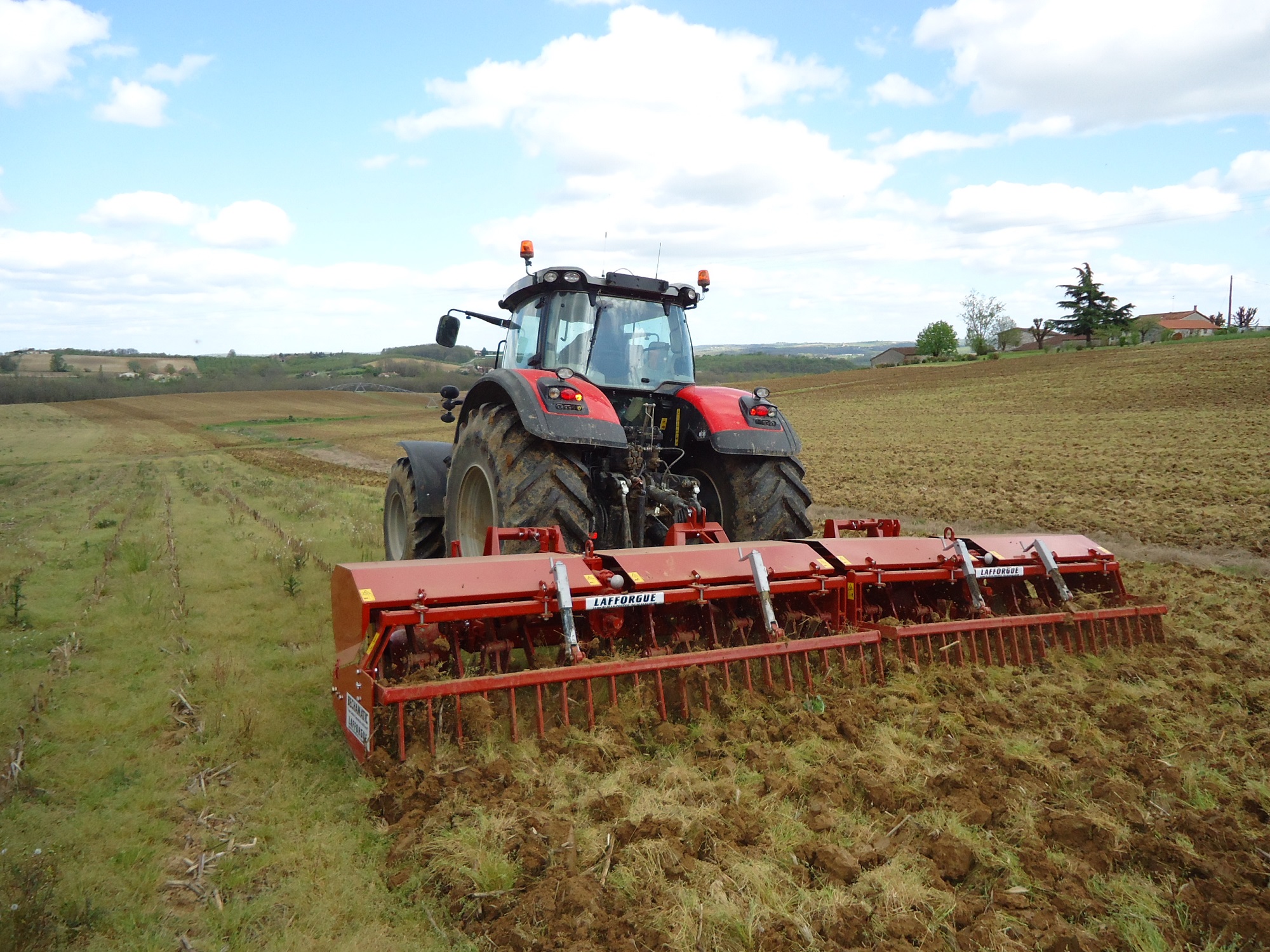 
          Outils agricoles Bechmatic pour bêchage grandes cultures : Série spéciale 6 mètres