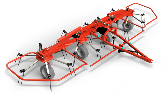 
          Outils agricoles Farm King/Tedders RT10/ RT17 / RT19 / RT24