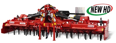 
            Outils agricoles Maschio/Travail du sol : Herse rotative Gabbiano