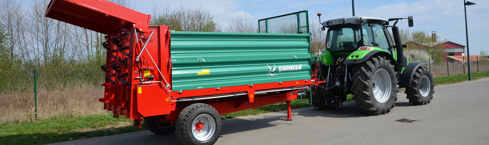 
          Epandeur Farmtech/ Epandeur de fumier Superfex 600