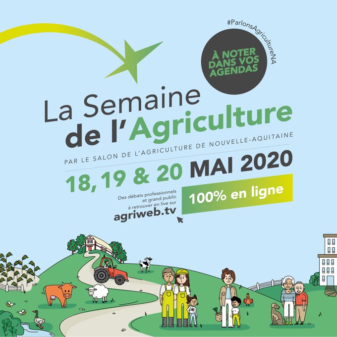 
           Semaine de l'agriculture Nouvelle-Aquitaine – #ParlonsAgricultureNA 