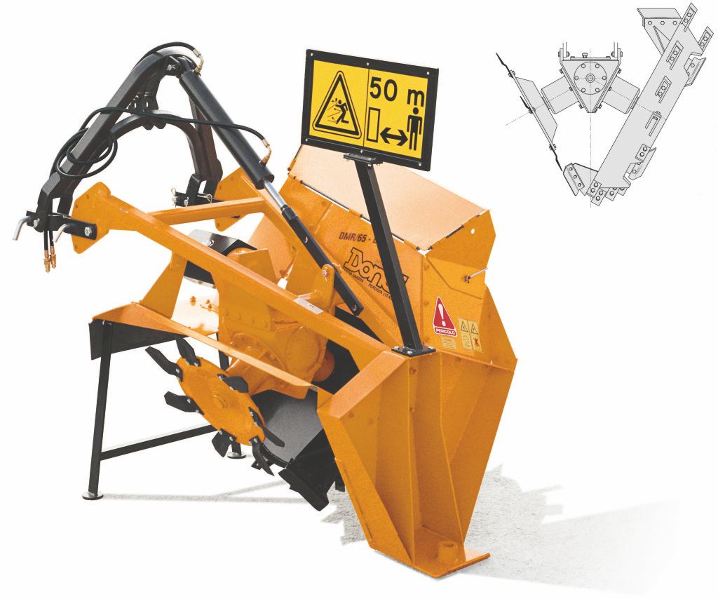 
          Outils agricoles Dondinet : Trancheuses rotatives mono/double roue