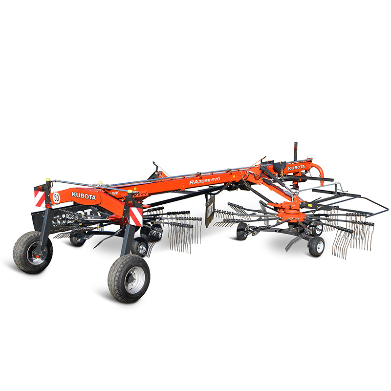 
          Outils agricoles Kubota/Andaineur double rotor Compact RA2069 EVO – RA2069 VARIO