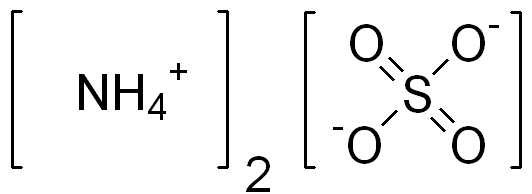 
          Description du sulfate d'ammonium