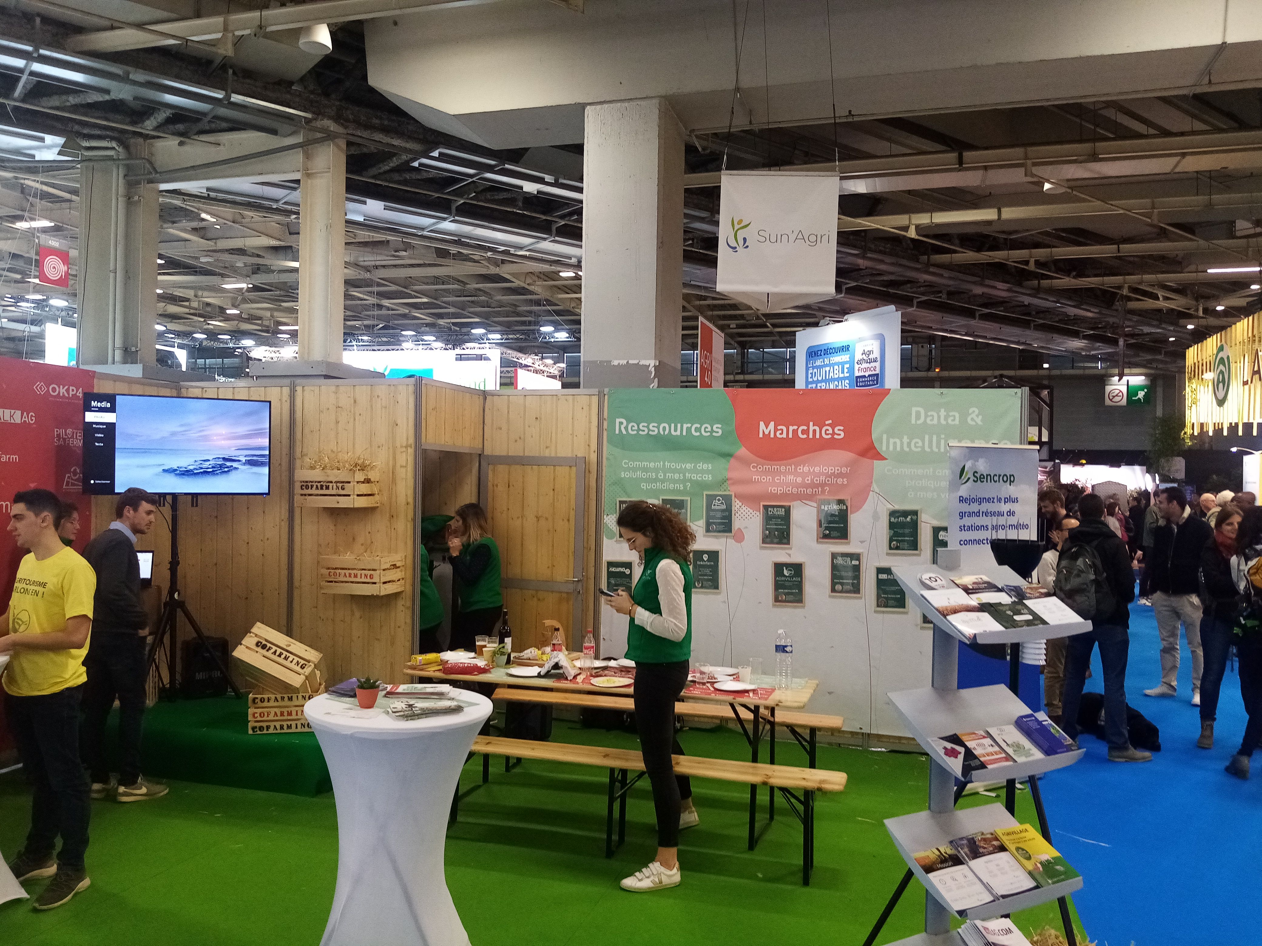 
          Salon de l agriculture.