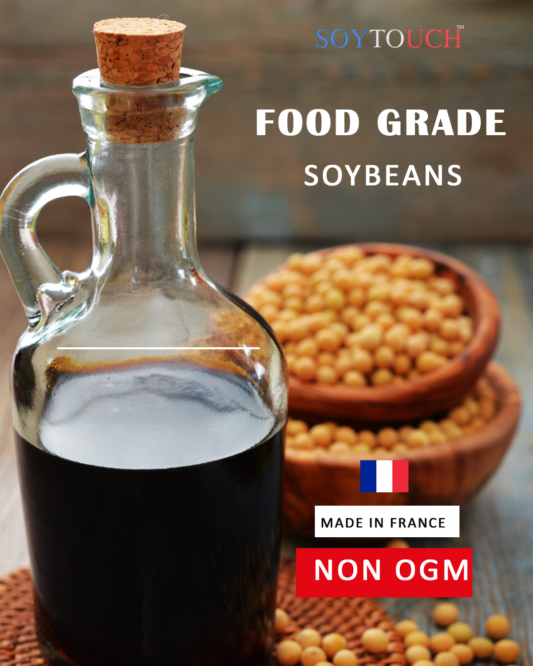 
          French Brand  specialized in non-GMO Soybeans