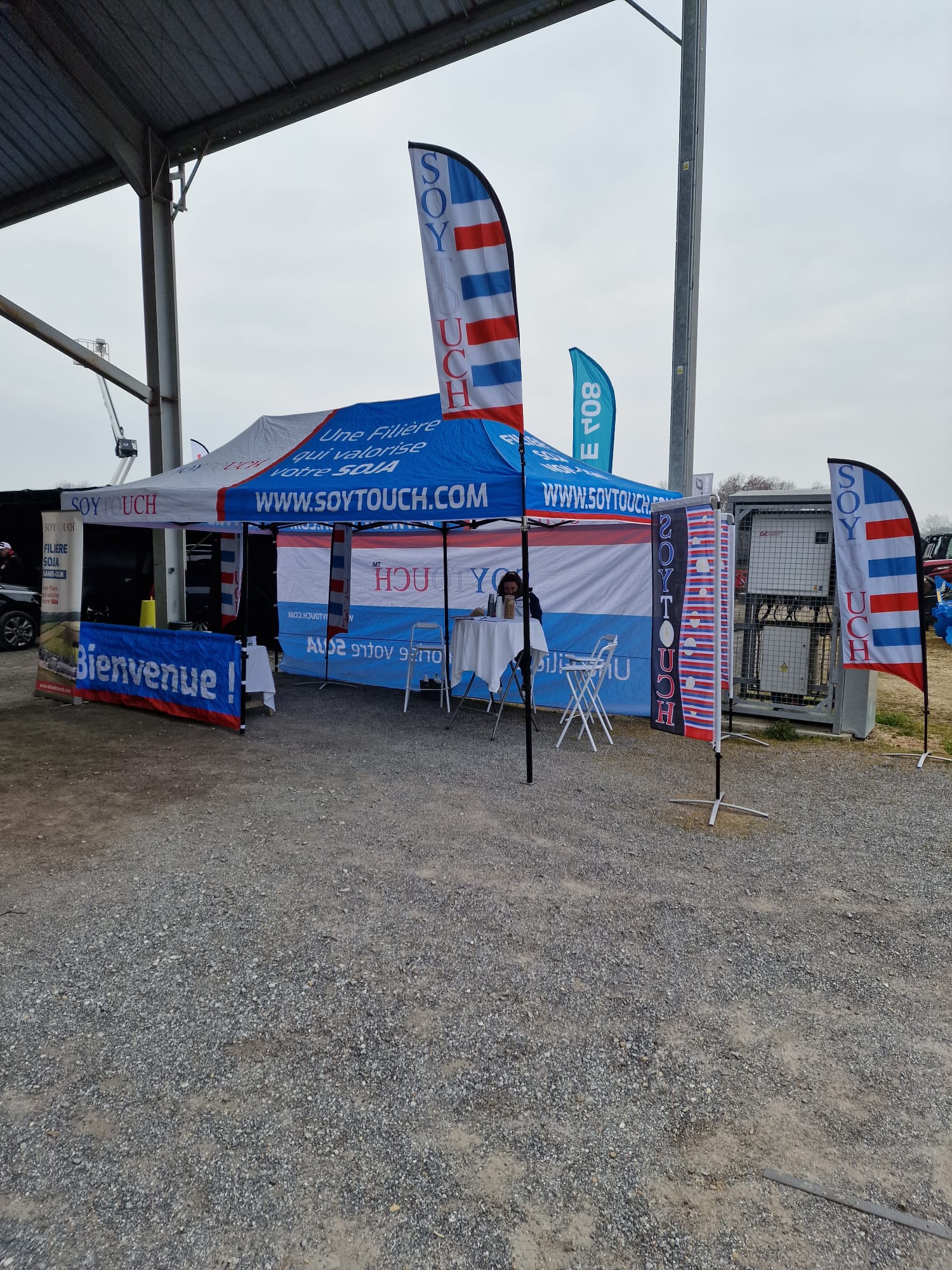 
          Silos du Touch à la foire de Souprosse