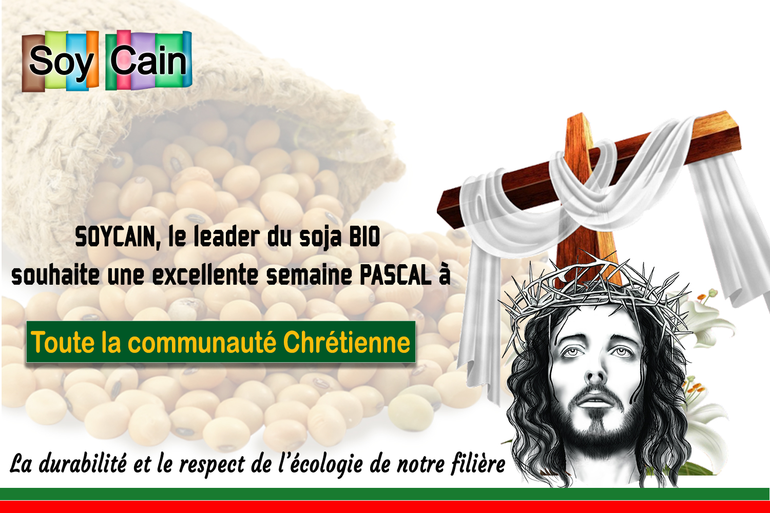 
          SOYCAIN souhaite une bonne semaine Sainte